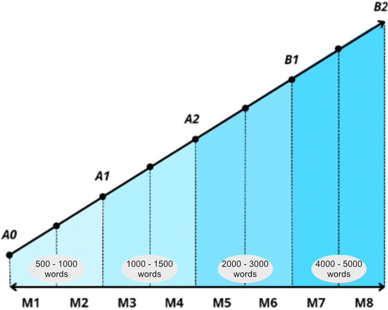 Modules and levels (CEFR)